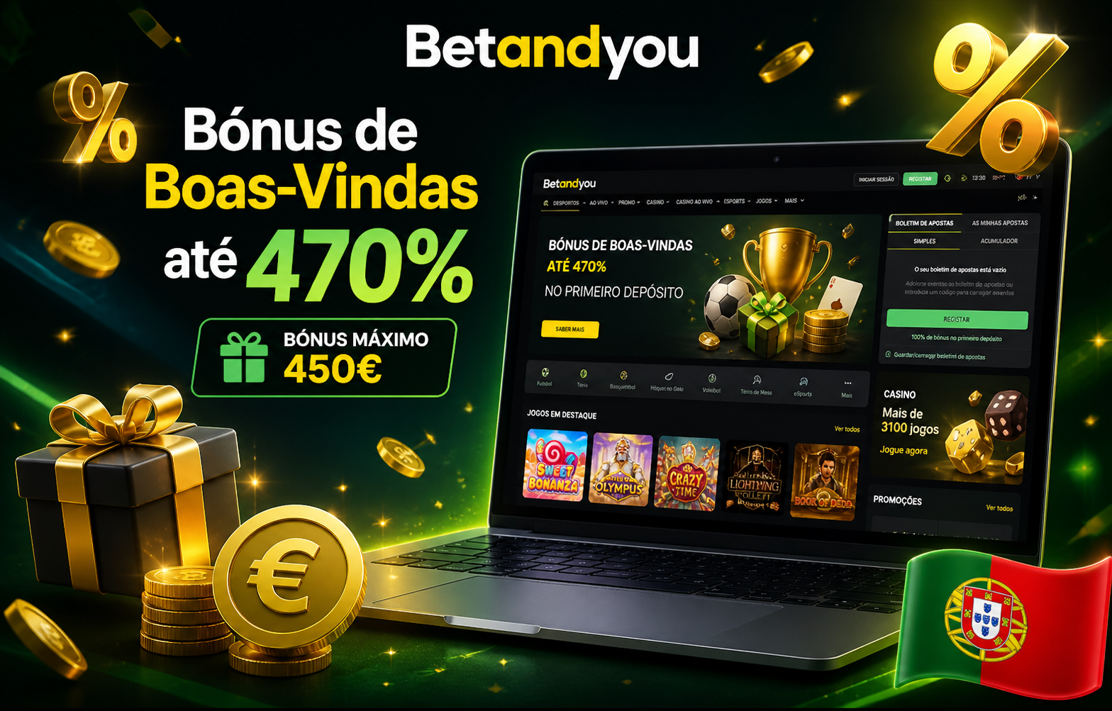 betandyou bonus de boas vindas